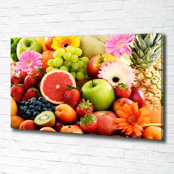 Canvas wall art Colorful fruit