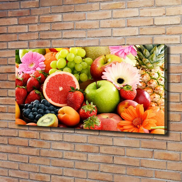 Canvas wall art Colorful fruit