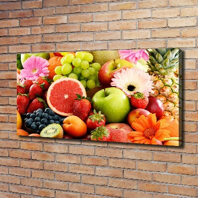 Canvas wall art Colorful fruit