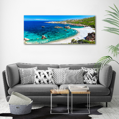 Canvas wall art Sea bay