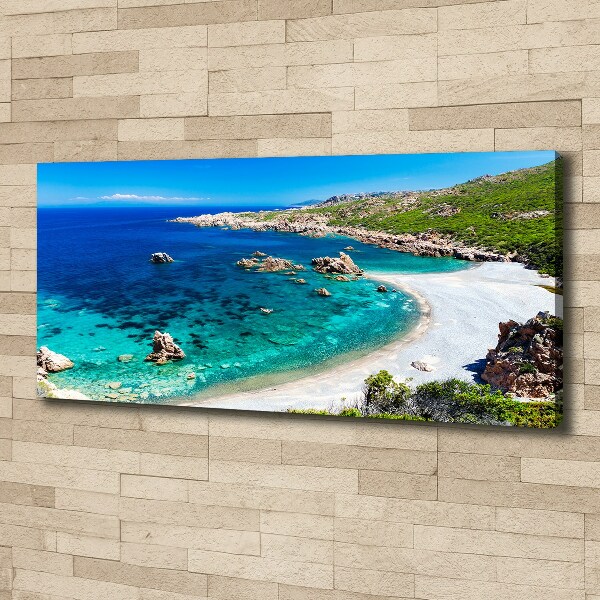 Canvas wall art Sea bay