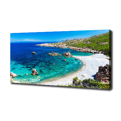 Canvas wall art Sea bay