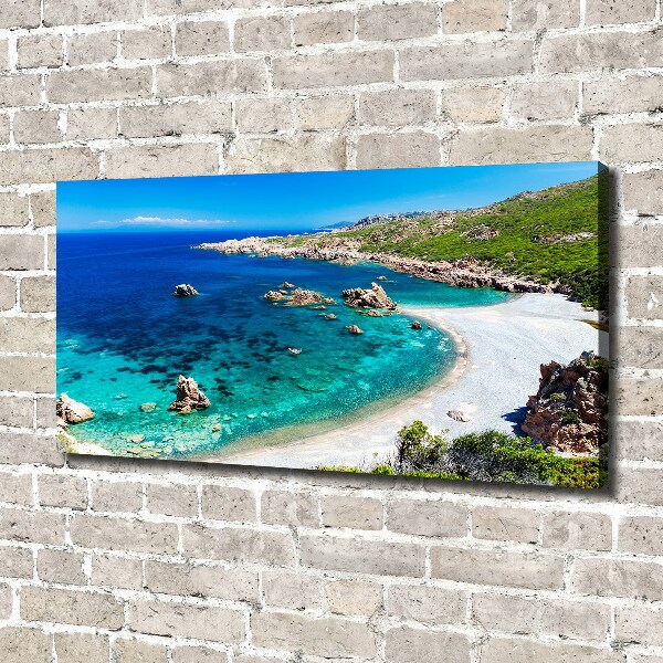 Canvas wall art Sea bay