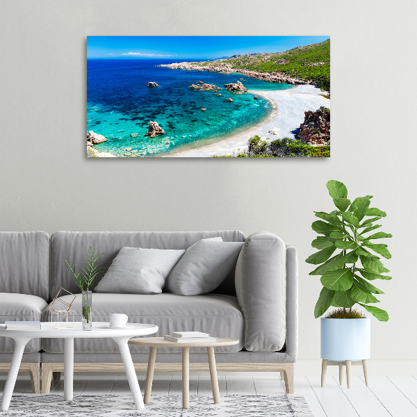 Canvas wall art Sea bay