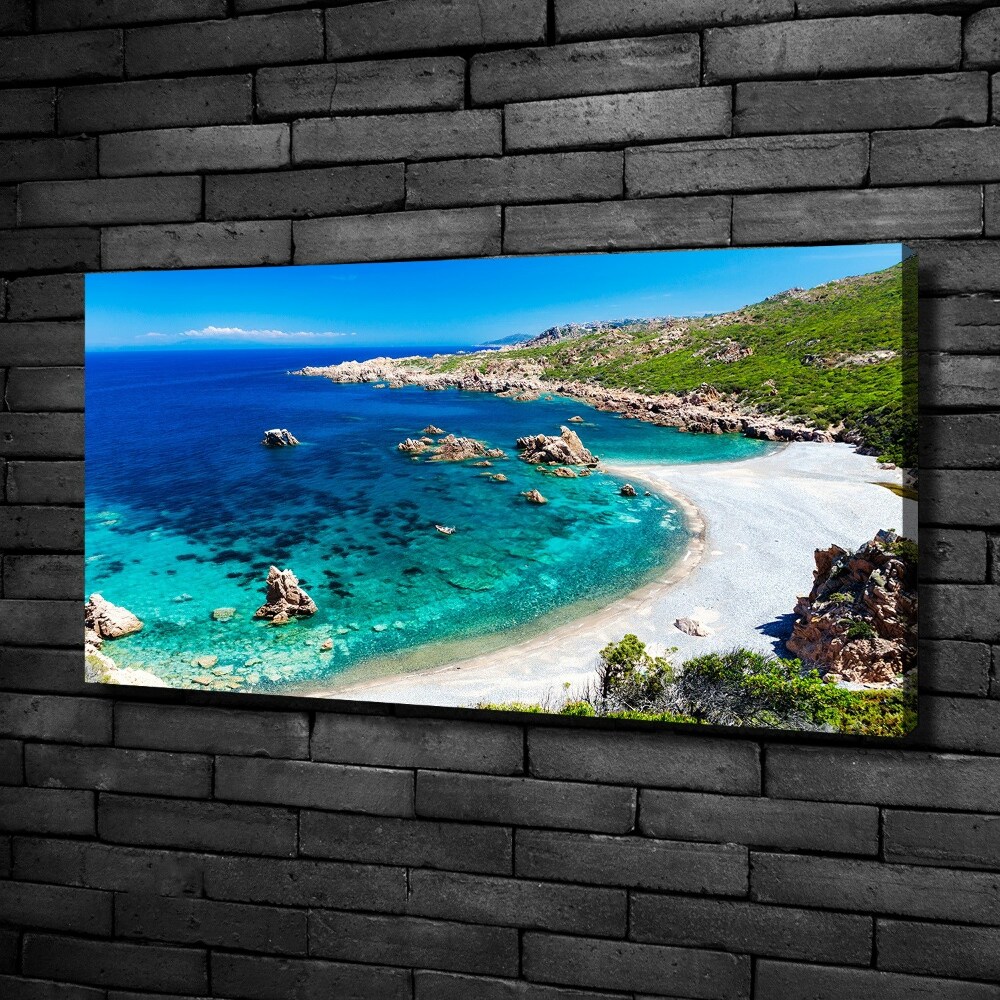 Canvas wall art Sea bay