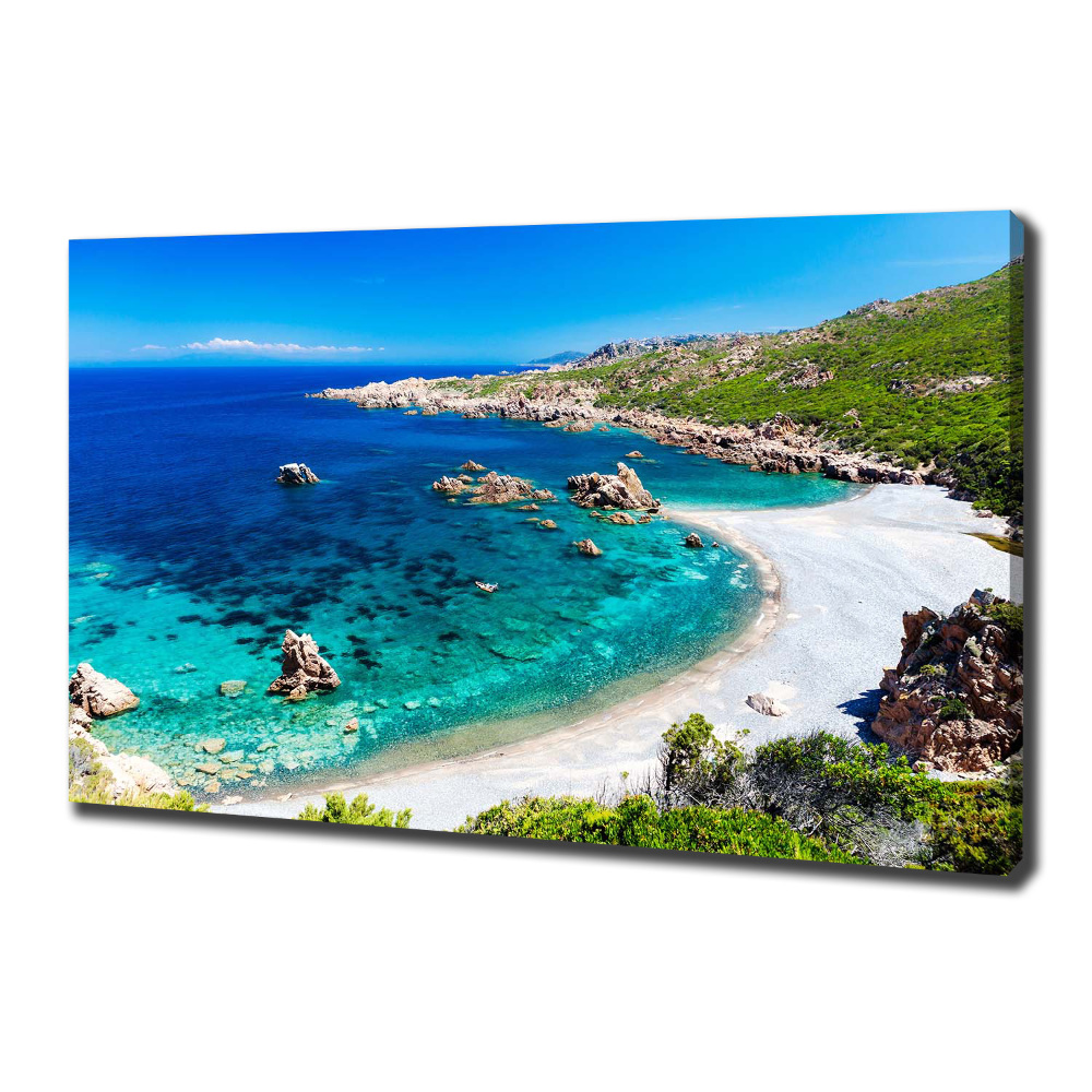 Canvas wall art Sea bay