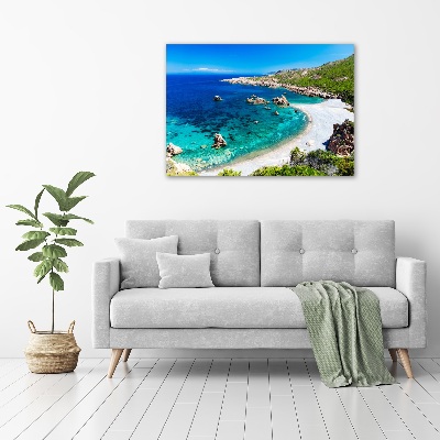 Canvas wall art Sea bay