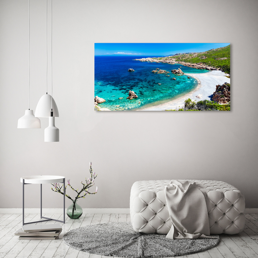 Canvas wall art Sea bay