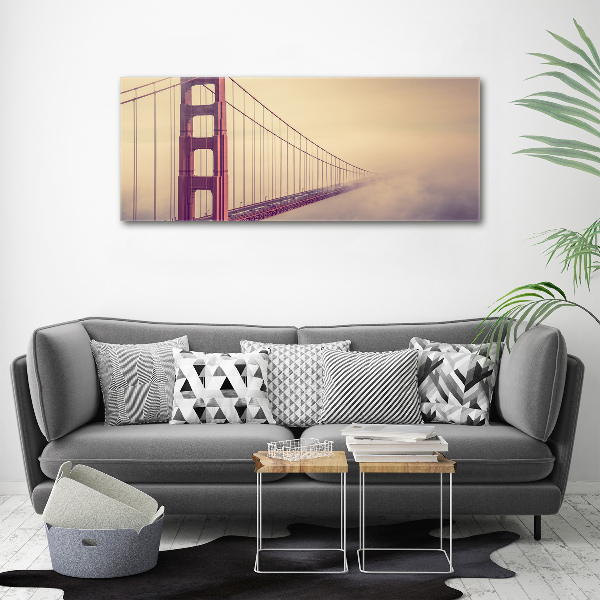 Canvas wall art San Francisco bridge