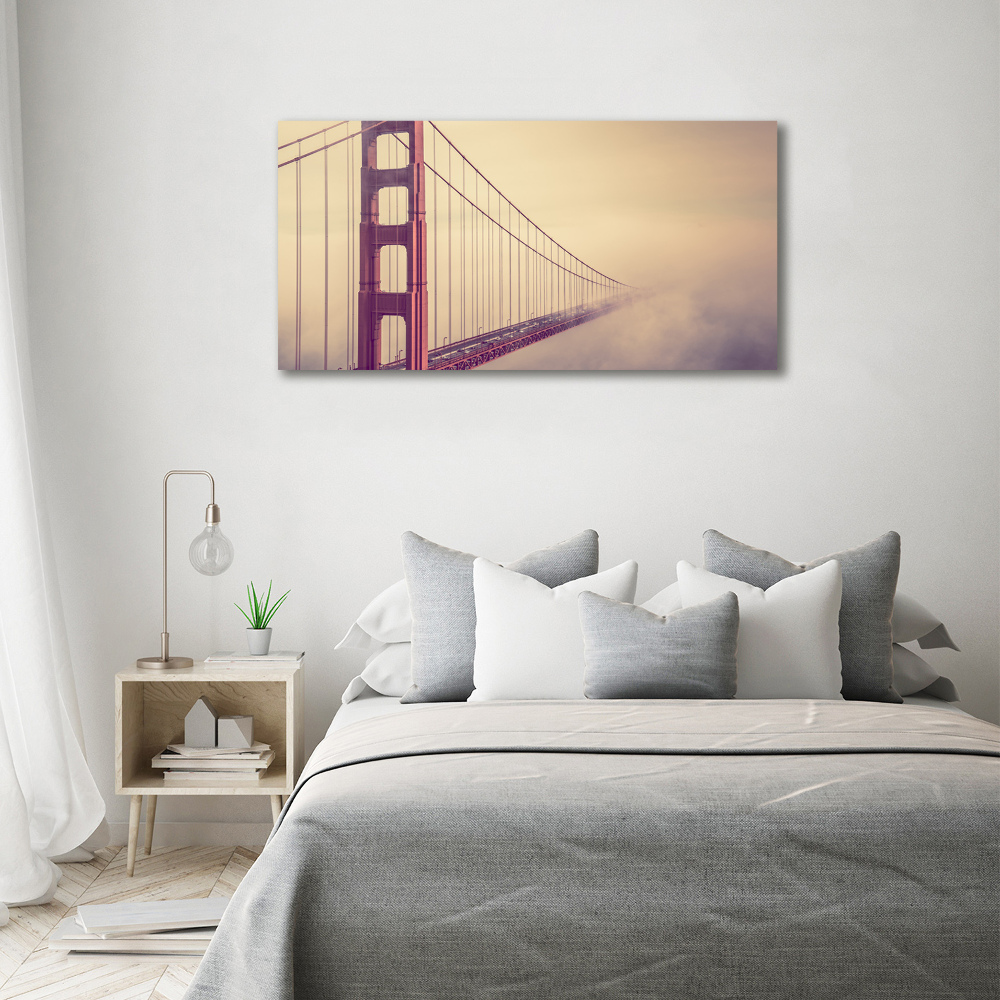 Canvas wall art San Francisco bridge