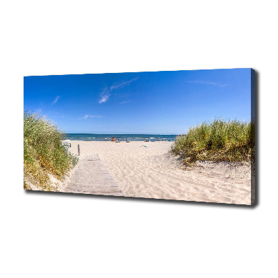 Canvas wall art Coastal dunes