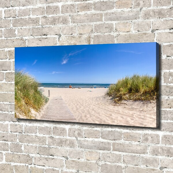 Canvas wall art Coastal dunes