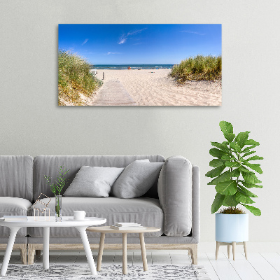 Canvas wall art Coastal dunes