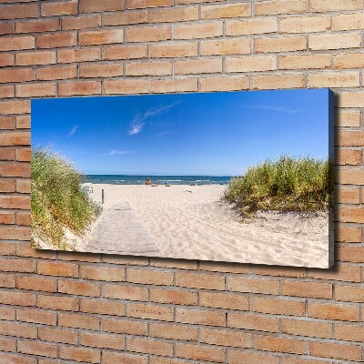 Canvas wall art Coastal dunes