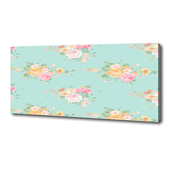 Canvas wall art Floral pattern