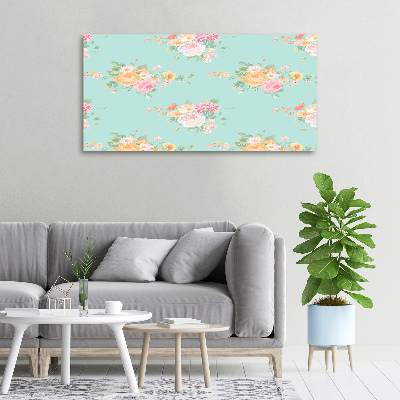 Canvas wall art Floral pattern