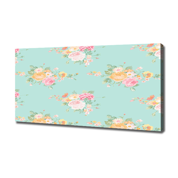 Canvas wall art Floral pattern