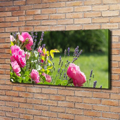 Canvas wall art Wild Rose