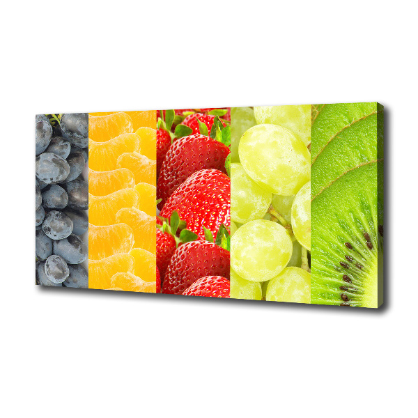 Canvas wall art Colorful fruit