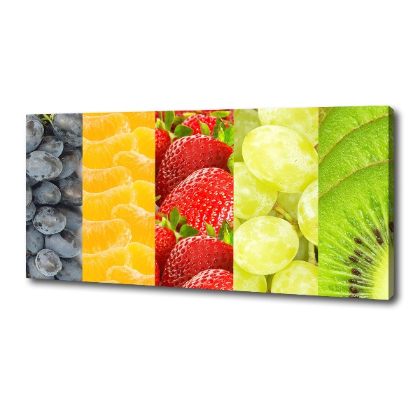 Canvas wall art Colorful fruit