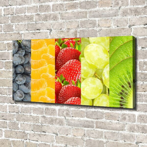 Canvas wall art Colorful fruit