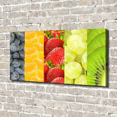 Canvas wall art Colorful fruit