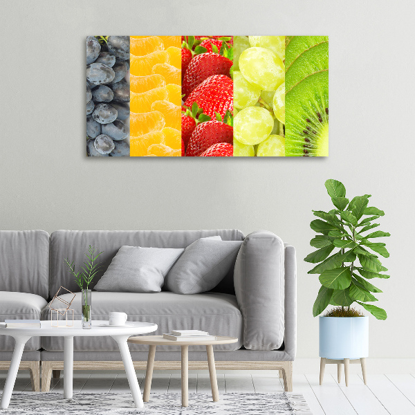 Canvas wall art Colorful fruit