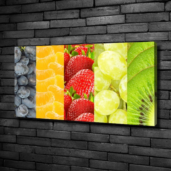 Canvas wall art Colorful fruit