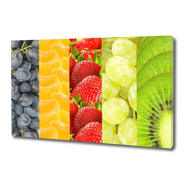 Canvas wall art Colorful fruit