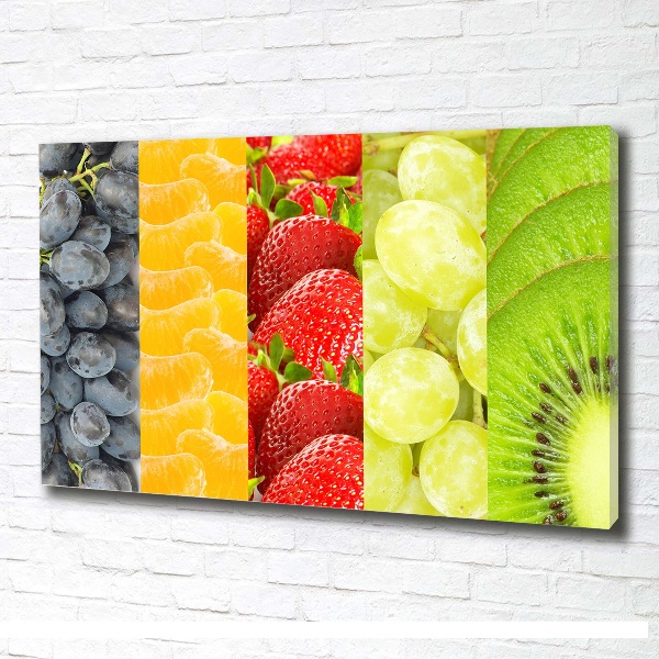 Canvas wall art Colorful fruit