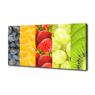 Canvas wall art Colorful fruit