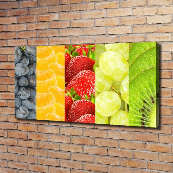 Canvas wall art Colorful fruit