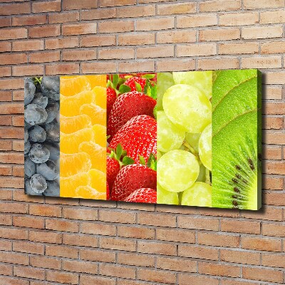 Canvas wall art Colorful fruit