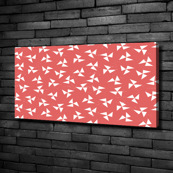 Canvas wall art Geometric background