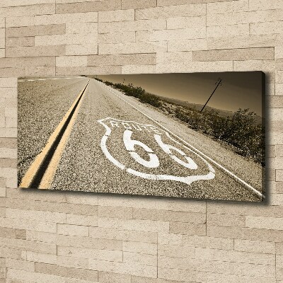 Canvas wall art Road in California