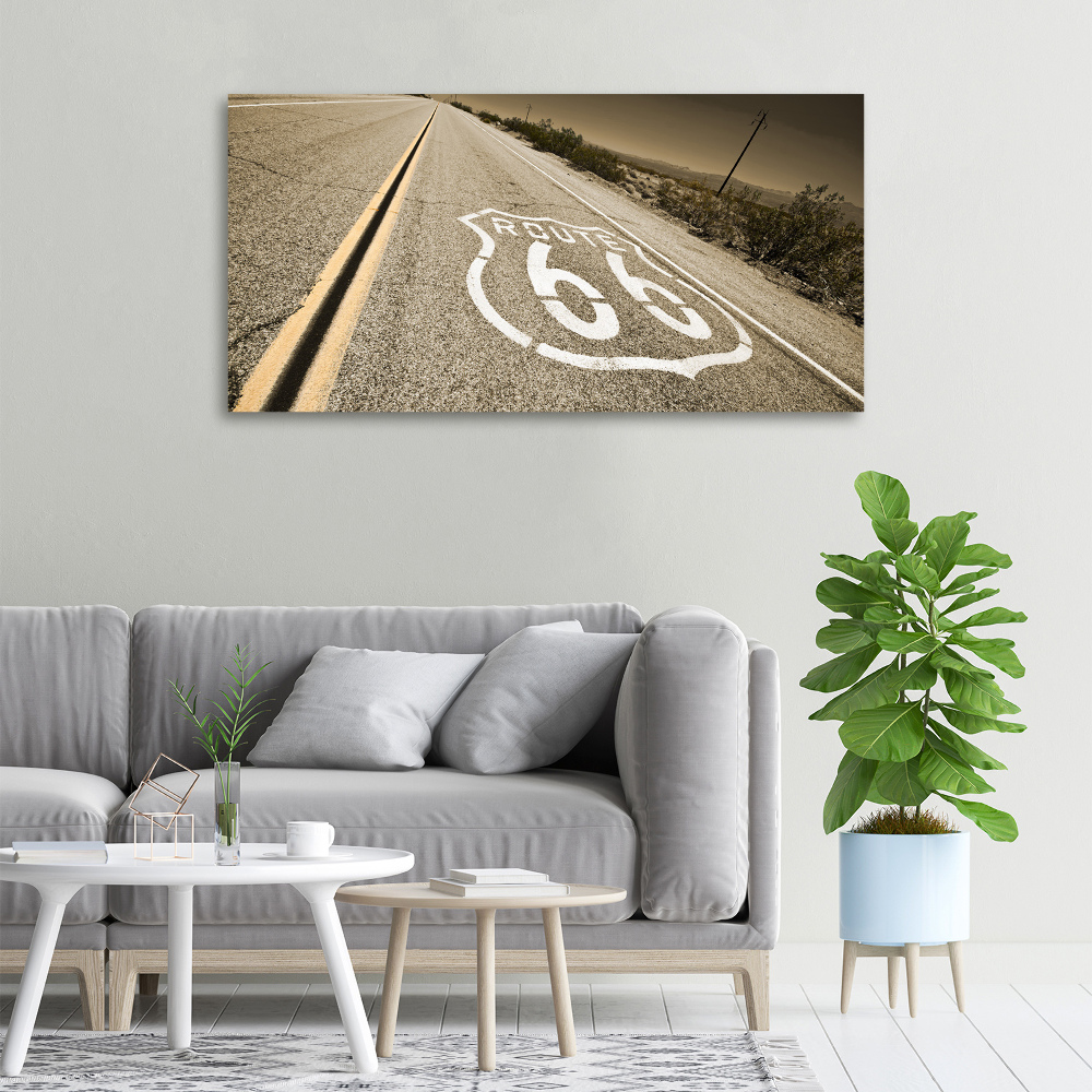 Canvas wall art Road in California