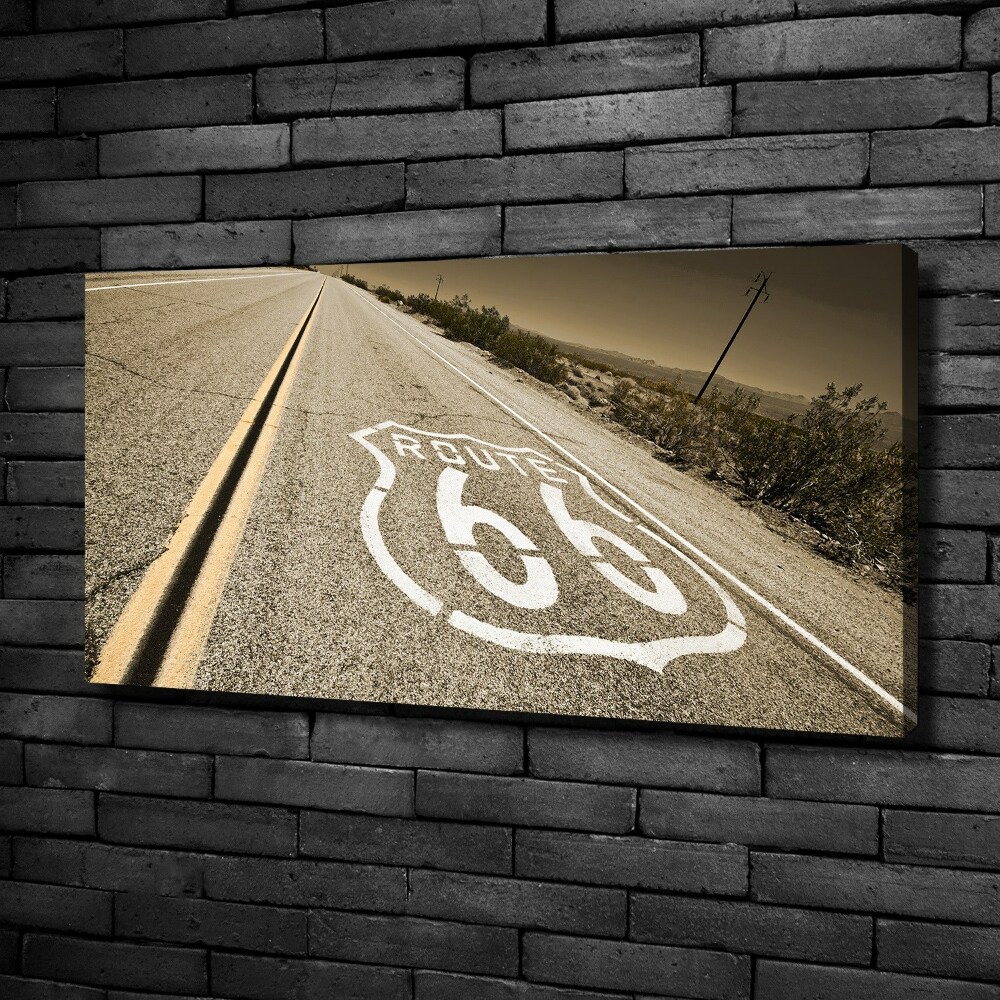 Canvas wall art Road in California