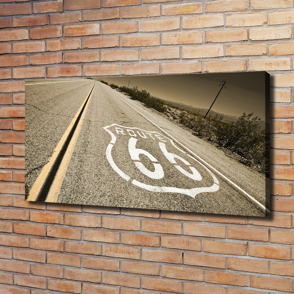 Canvas wall art Road in California