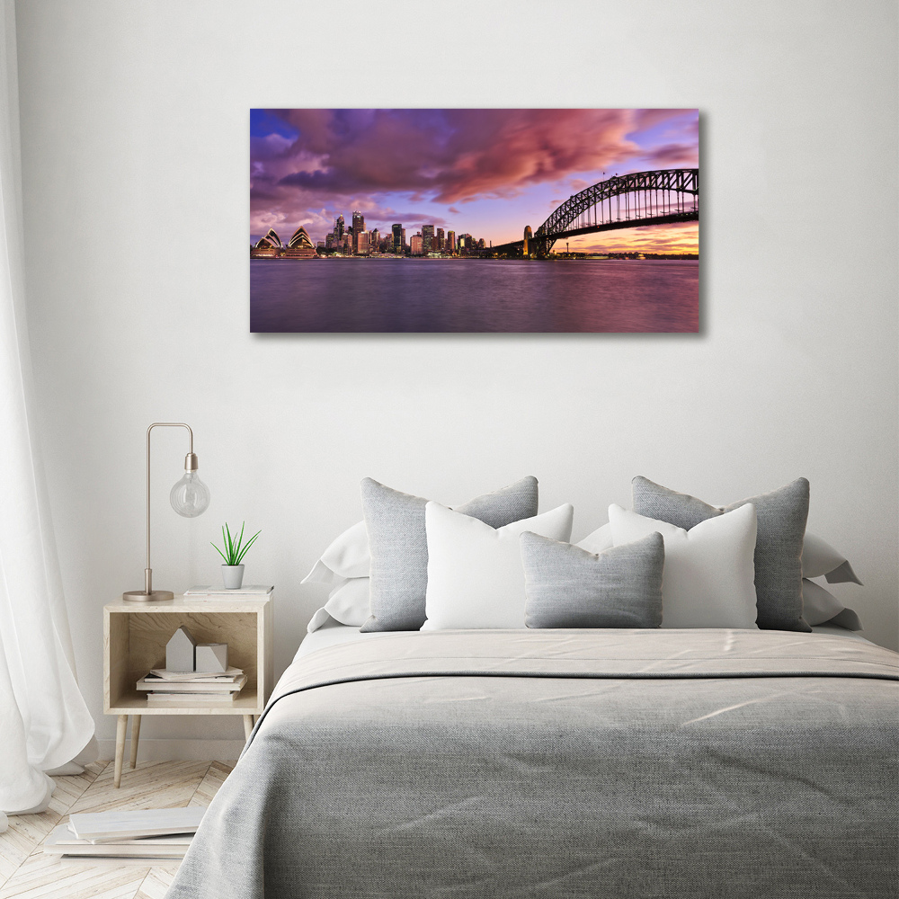 Canvas wall art Bridge in Sidney