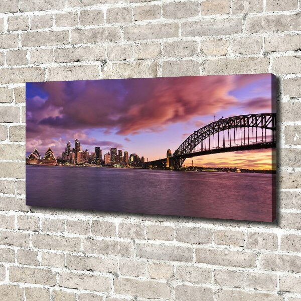 Canvas wall art Bridge in Sidney