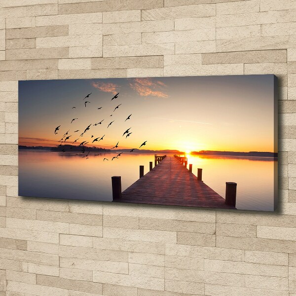 Canvas wall art Sunset