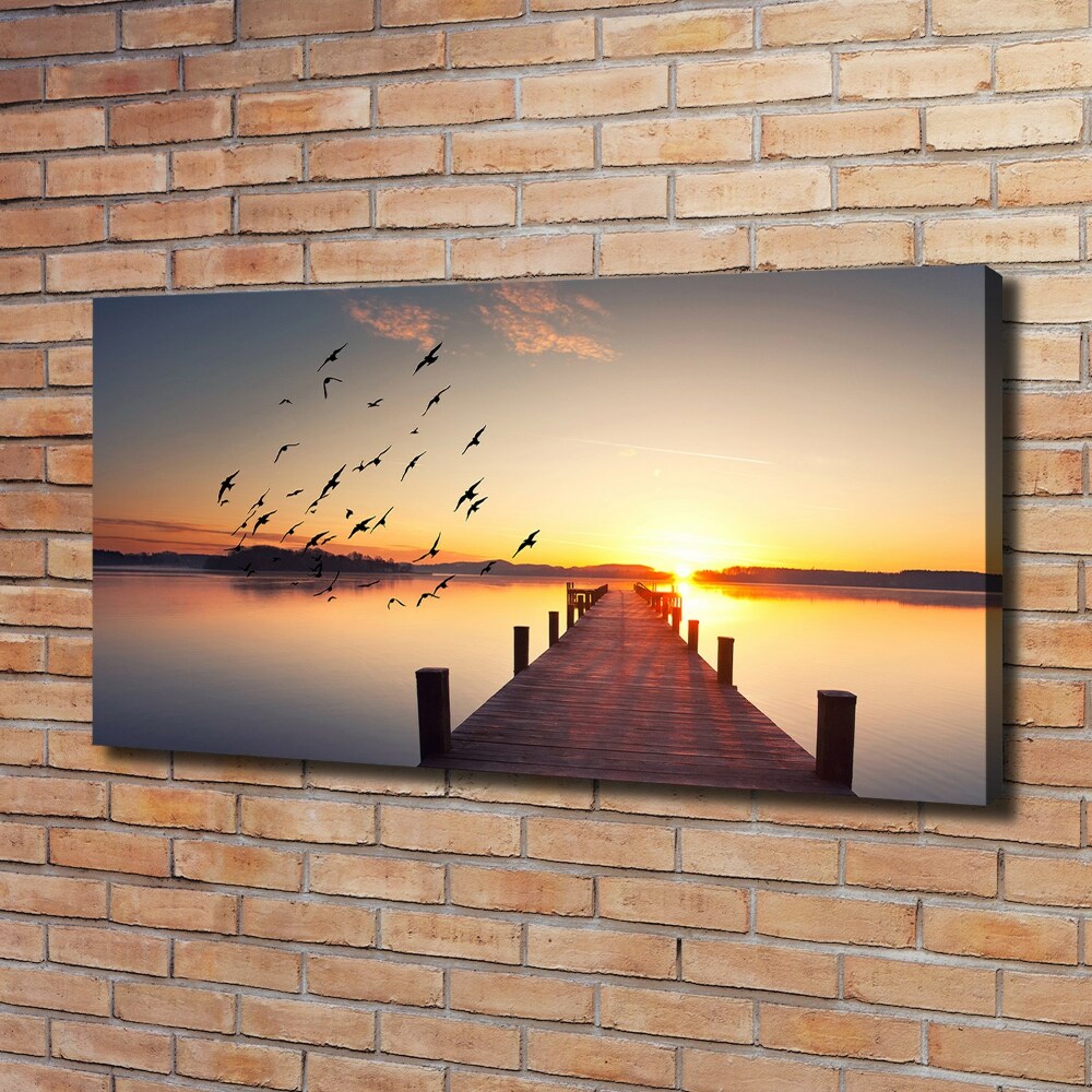 Canvas wall art Sunset