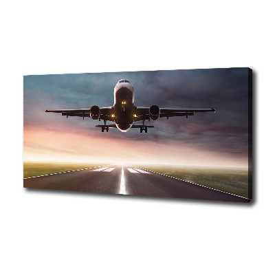 Canvas wall art Starting plane