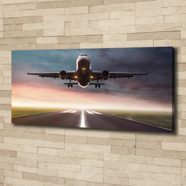 Canvas wall art Starting plane