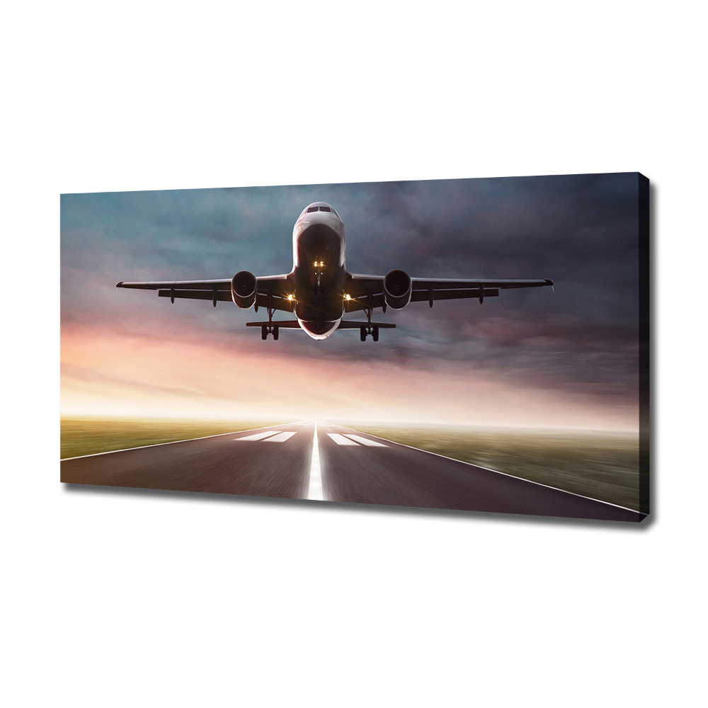 Canvas wall art Starting plane