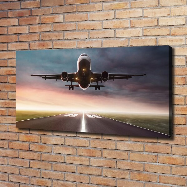 Canvas wall art Starting plane