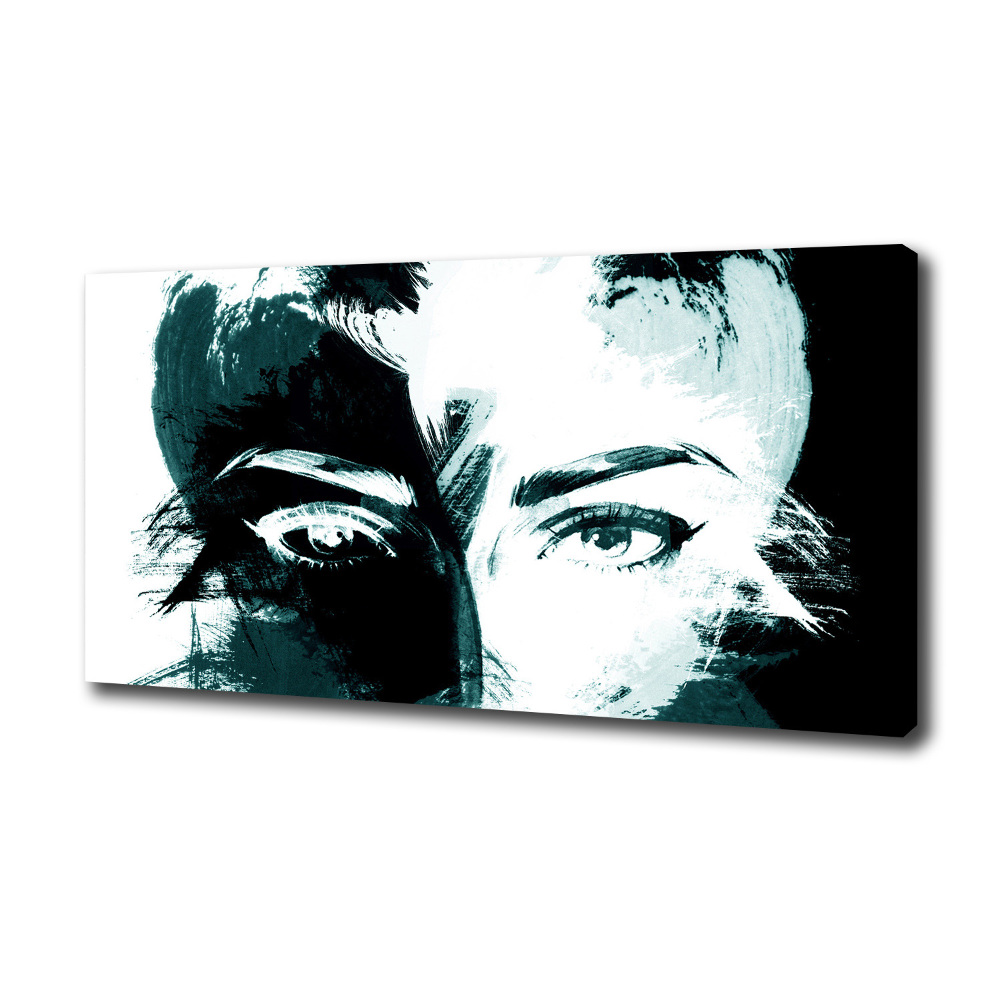 Canvas wall art Abstraction woman