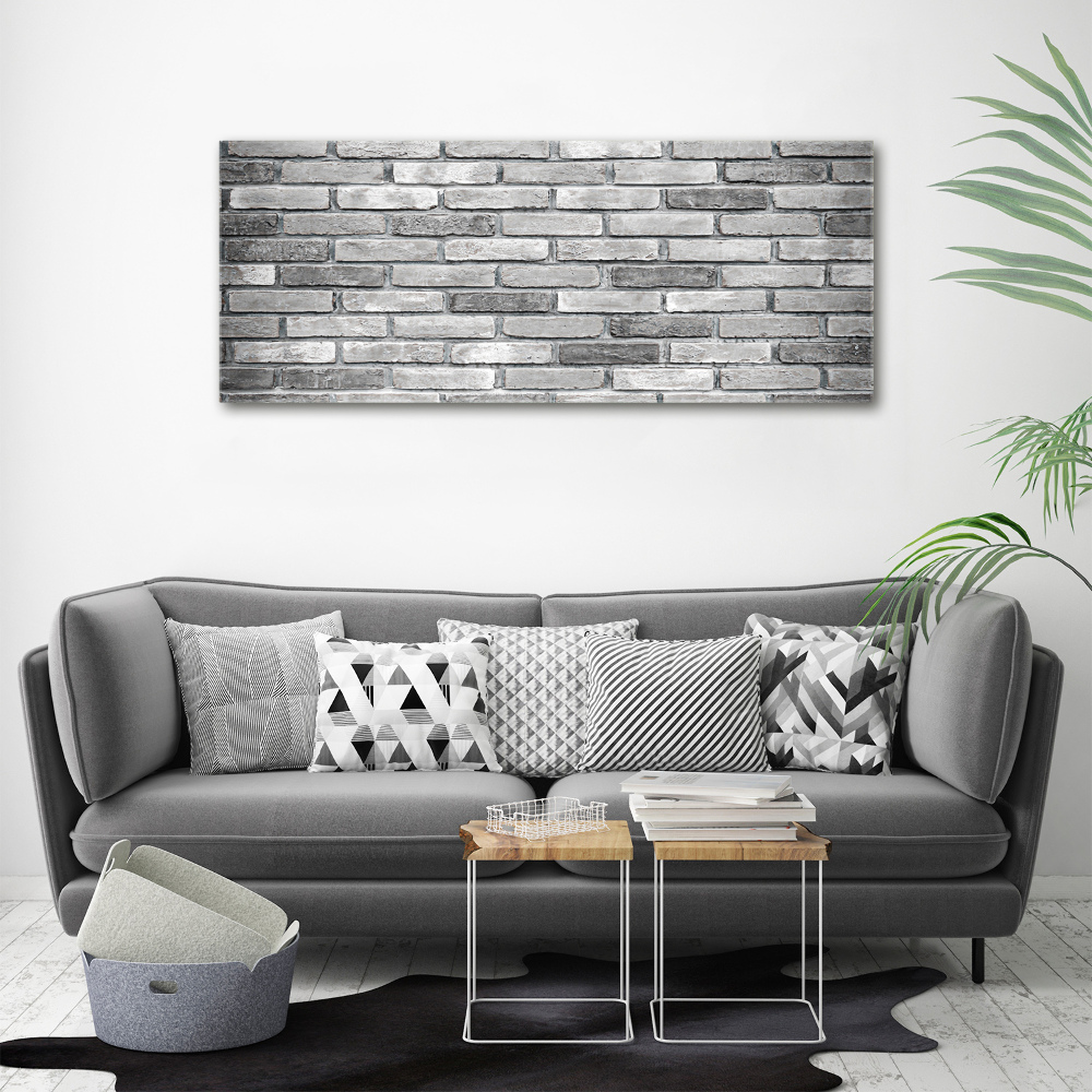 Canvas wall art Brick wall