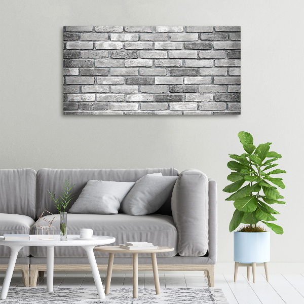 Canvas wall art Brick wall