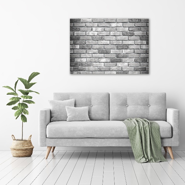 Canvas wall art Brick wall